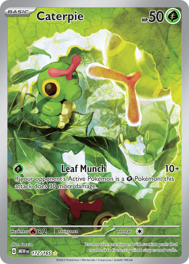 Caterpie — 151 #172
