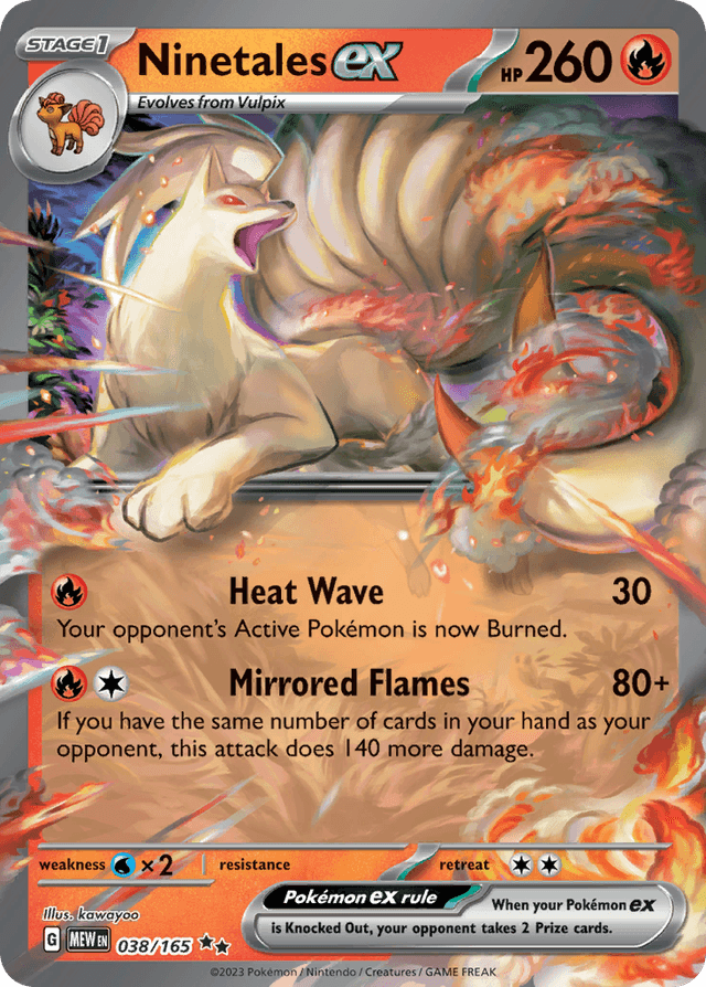 Ninetales ex — 151 #38