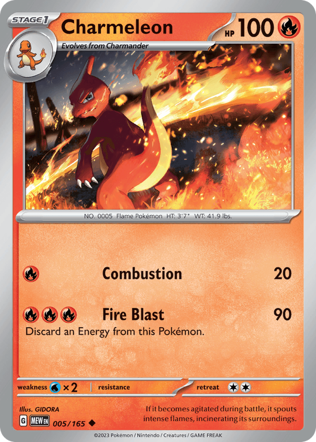 Charmeleon — 151 #5