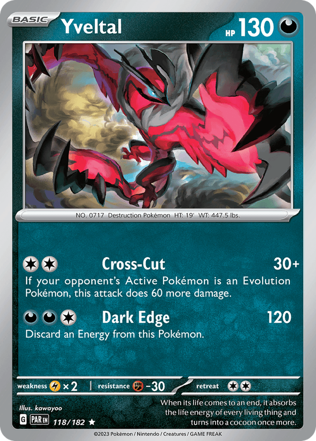 Yveltal — Paradox Rift #118