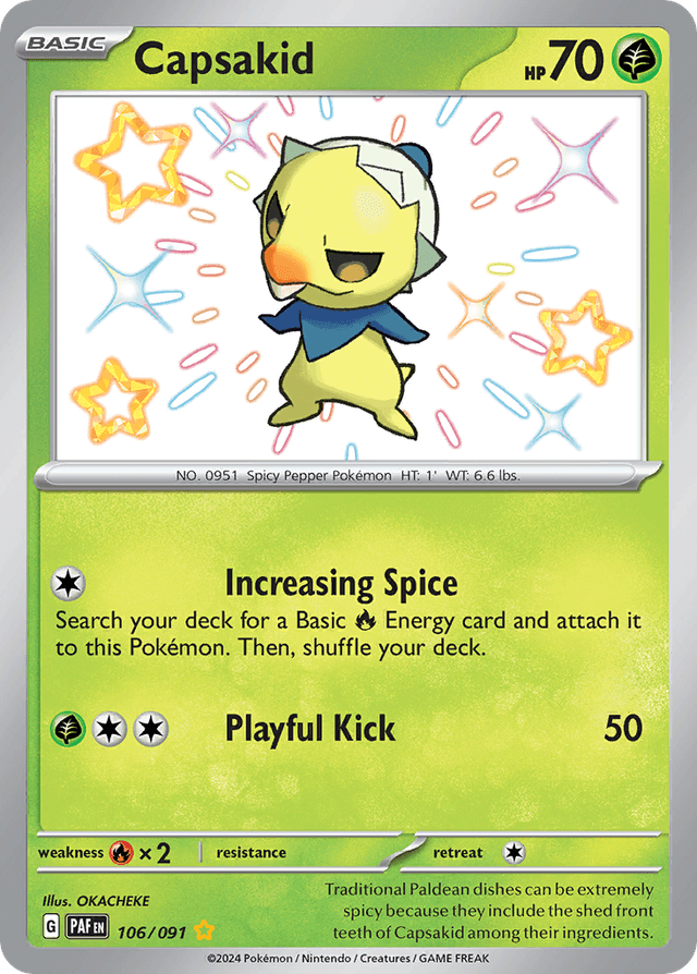 Capsakid — Paldean Fates #106
