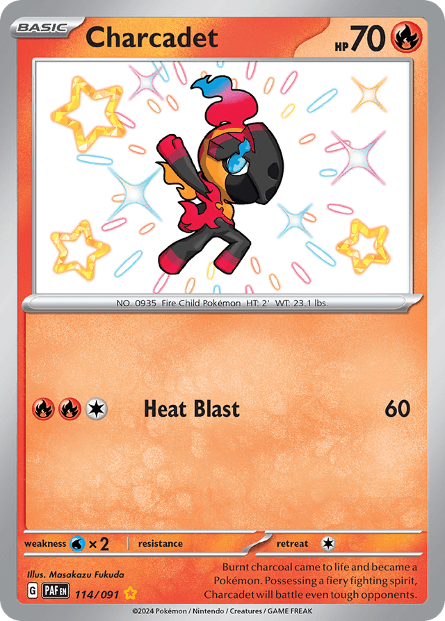 Charcadet — Paldean Fates #114