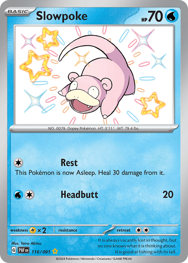 Slowpoke — Paldean Fates #116