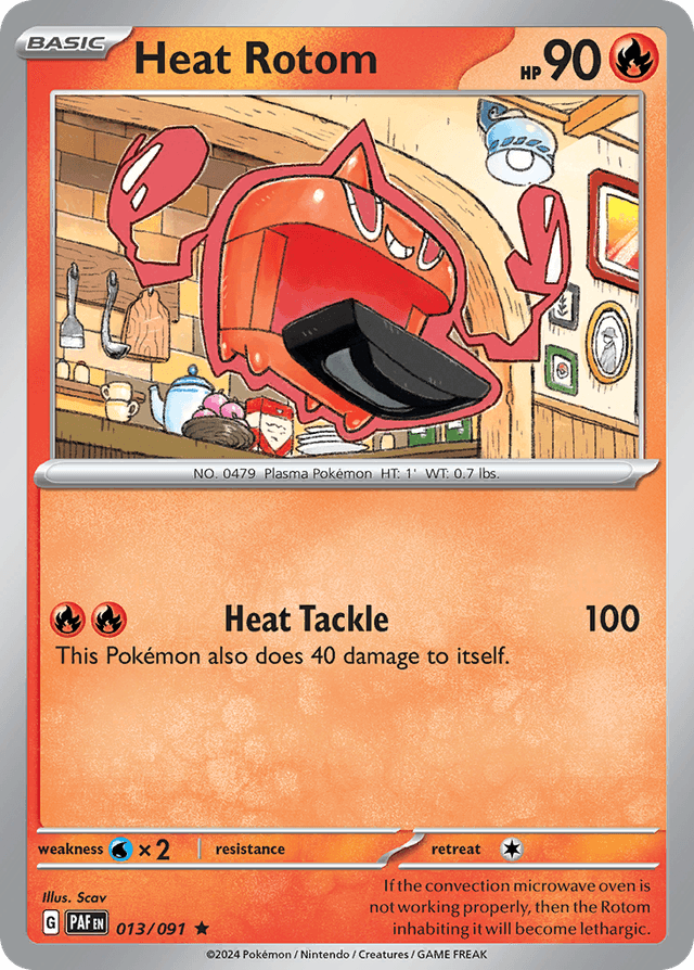 Heat Rotom — Paldean Fates #13
