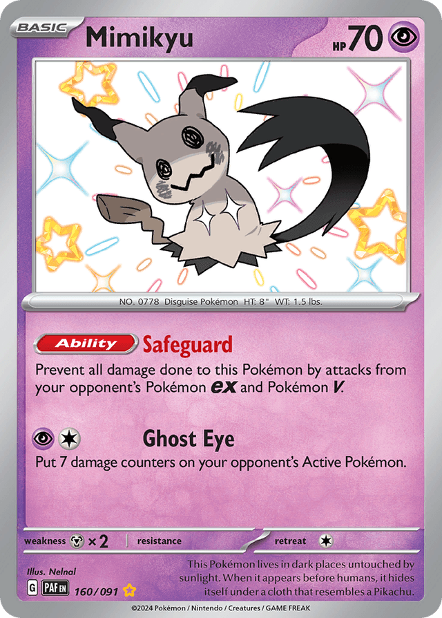 Mimikyu — Paldean Fates #160