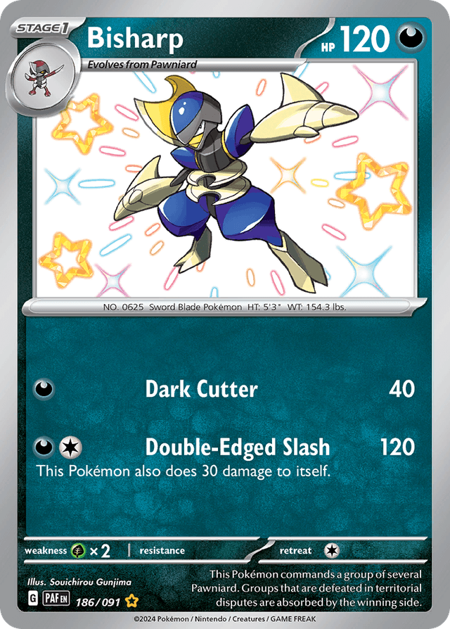 Bisharp — Paldean Fates #186