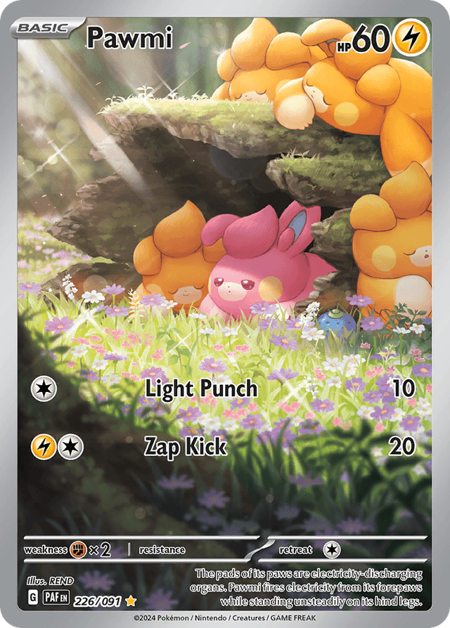 Pawmi — Paldean Fates #226
