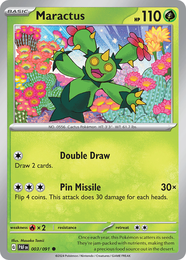 Maractus — Paldean Fates #3