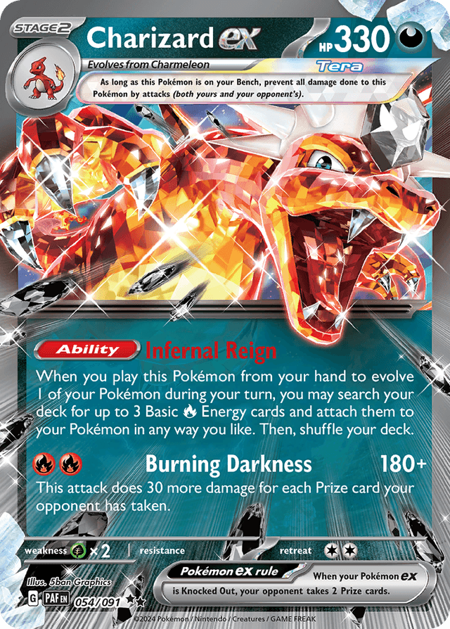 Charizard ex — Paldean Fates #54