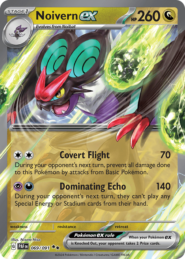 Noivern ex — Paldean Fates #69