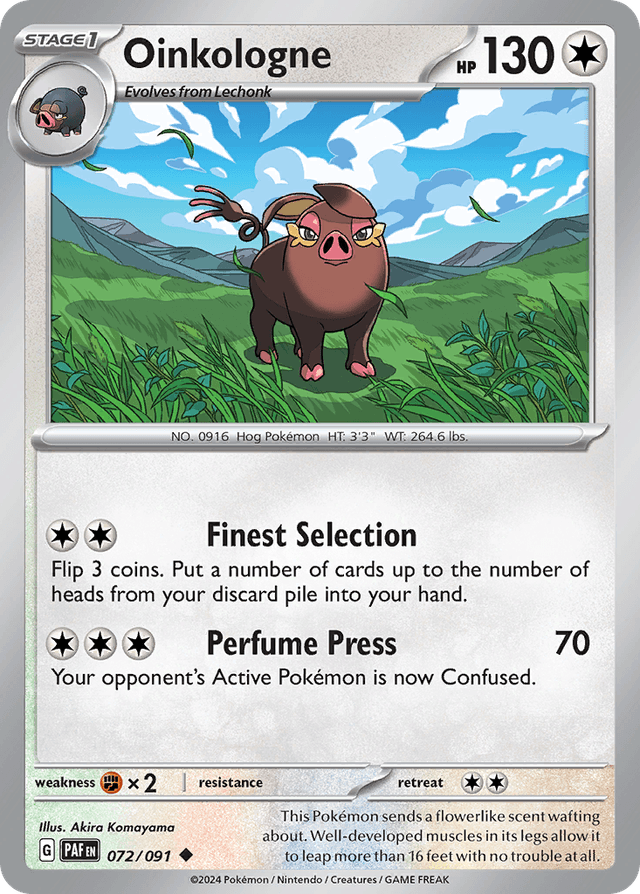 Oinkologne — Paldean Fates #72
