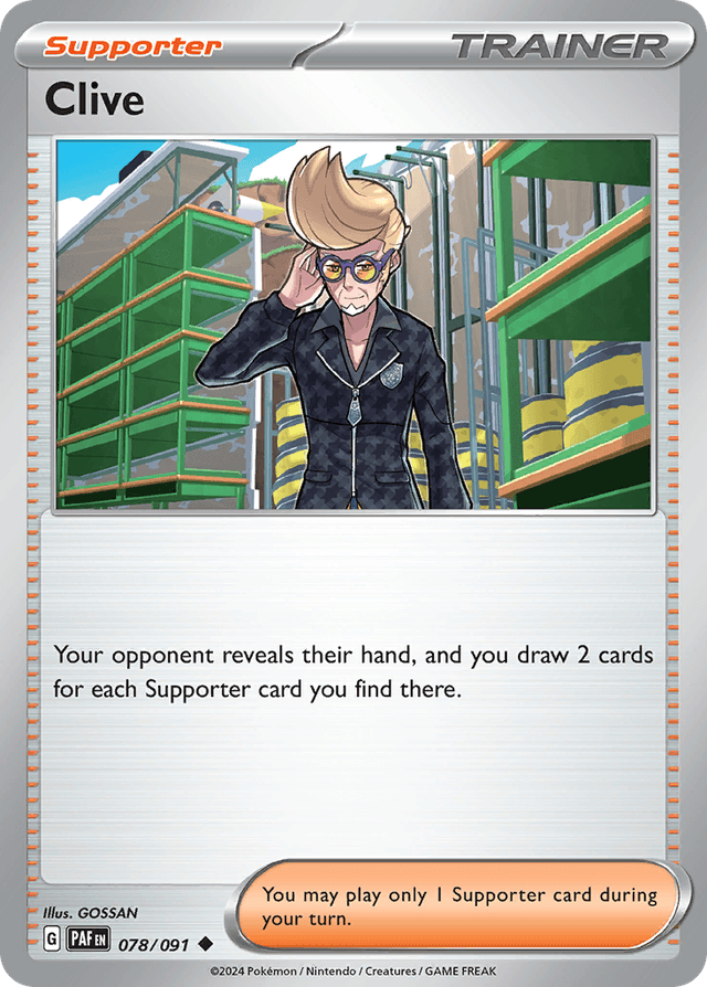 Clive — Paldean Fates #78