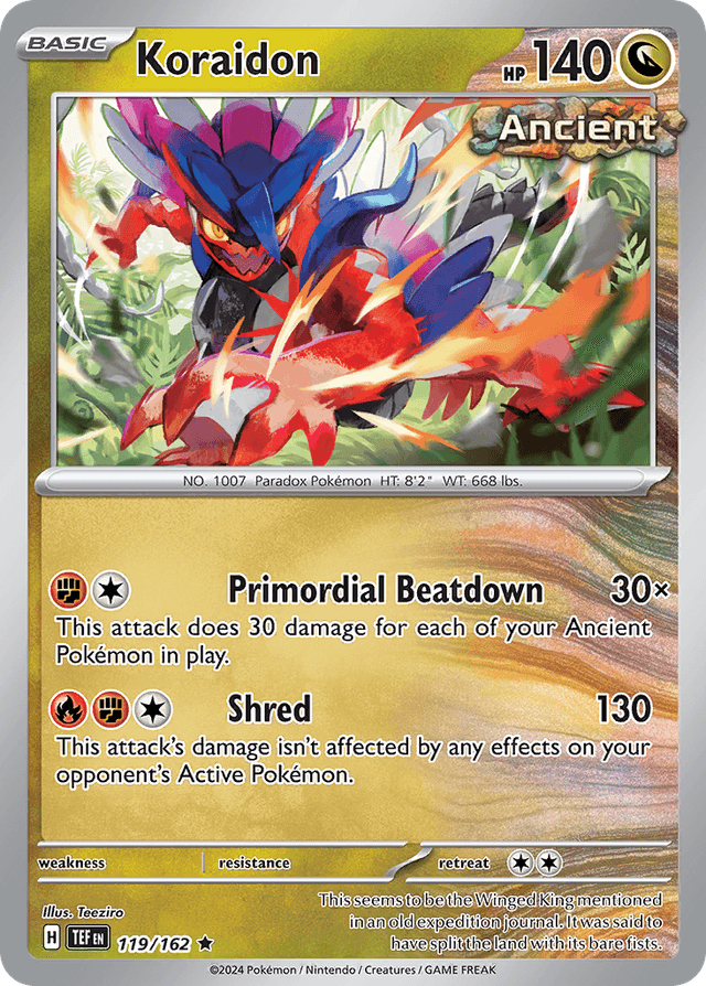 Koraidon — Temporal Forces #119