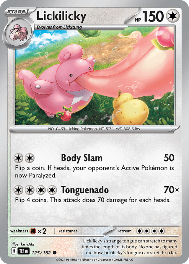 Lickilicky — Temporal Forces #125