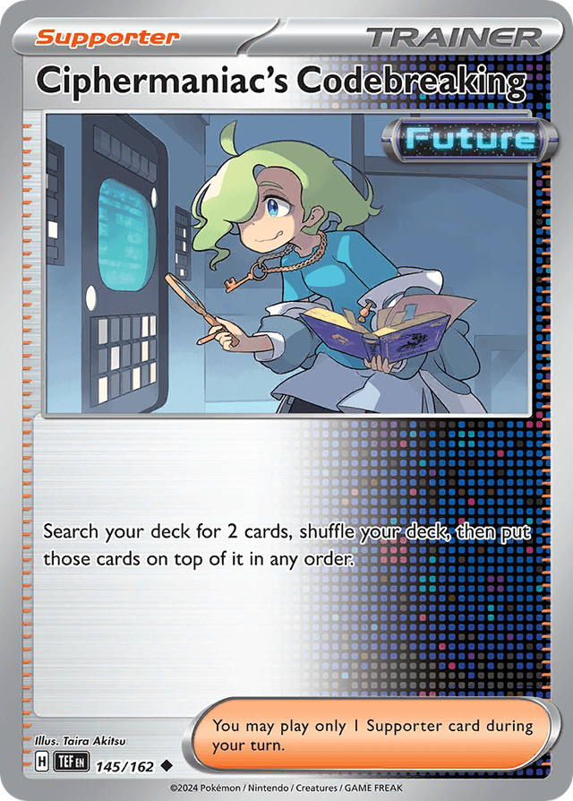 Ciphermaniac's Codebreaking — Temporal Forces #145