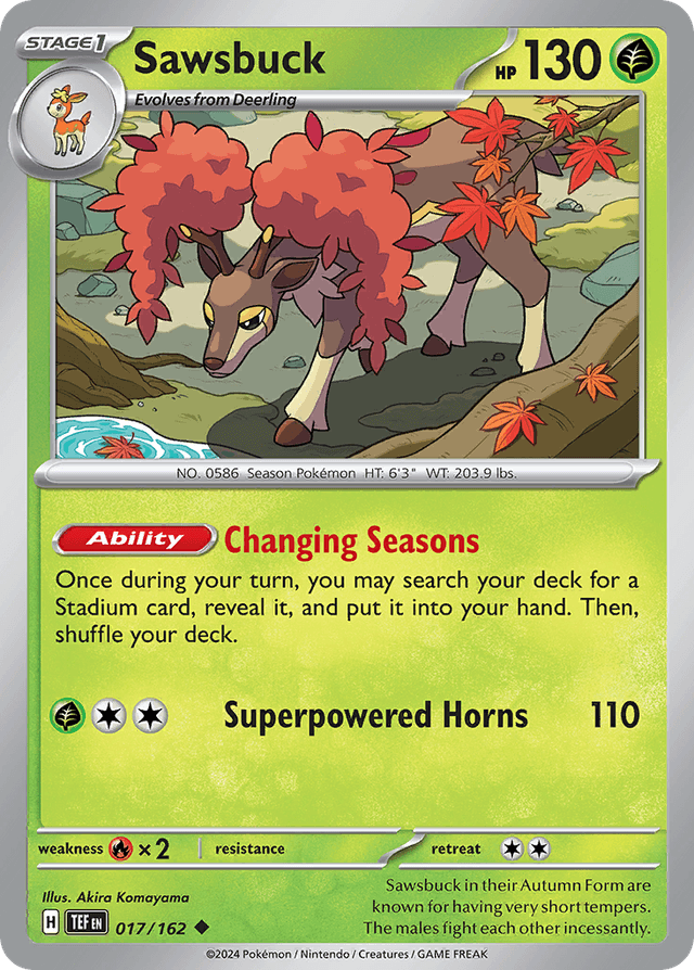 Sawsbuck — Temporal Forces #17