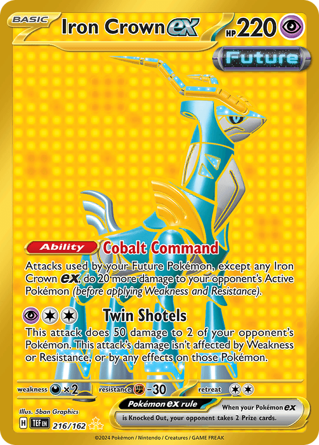 Iron Crown ex — Temporal Forces #216