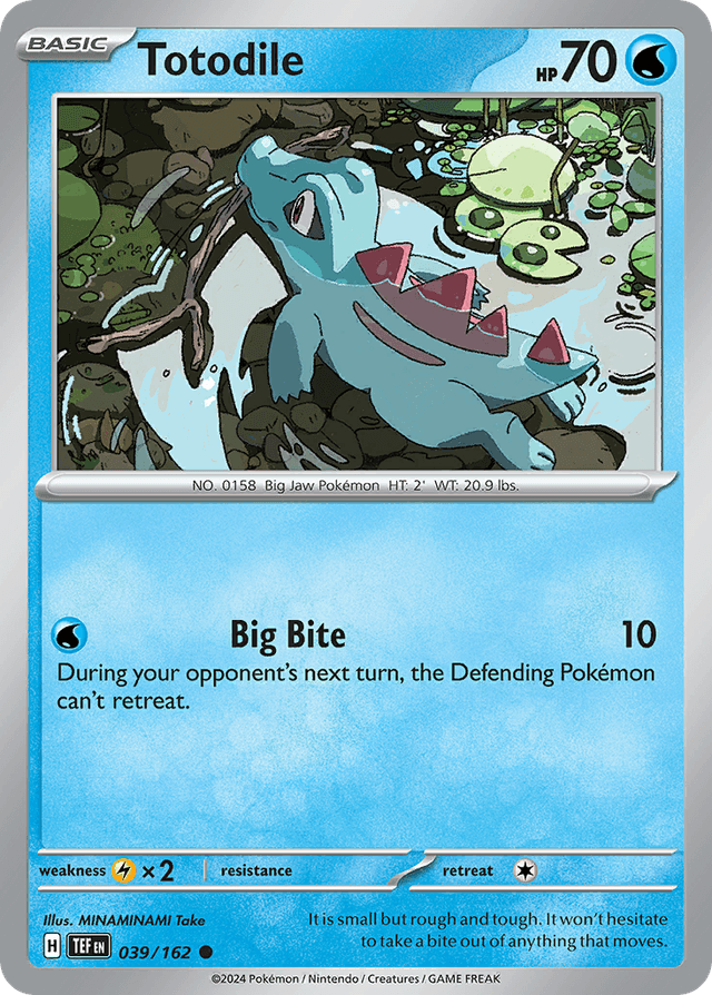 Totodile — Temporal Forces #39