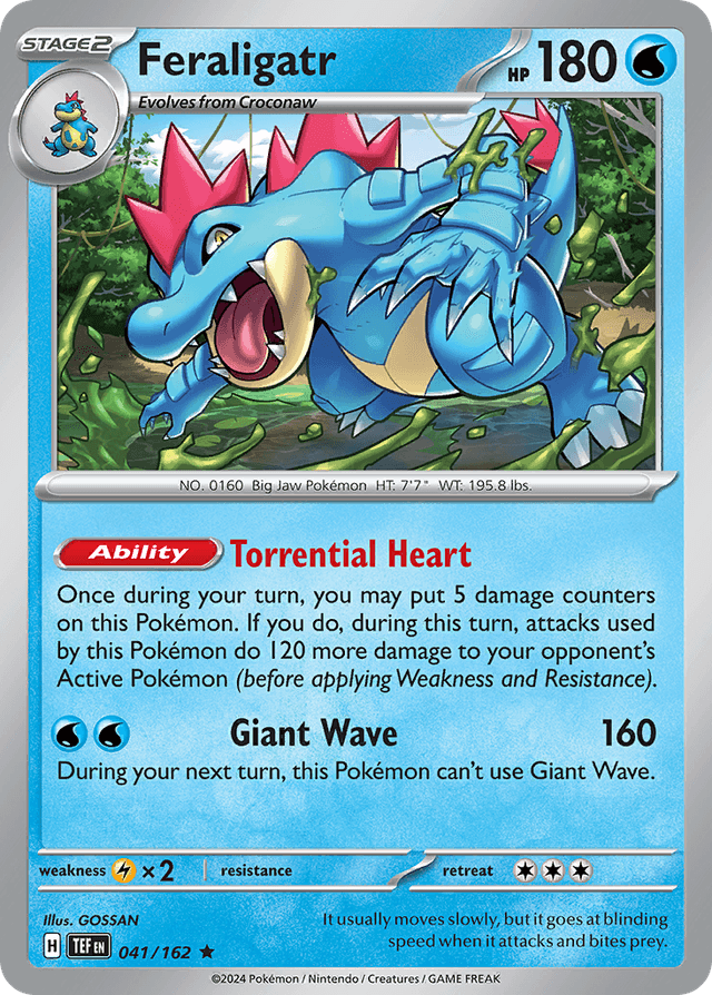 Feraligatr — Temporal Forces #41