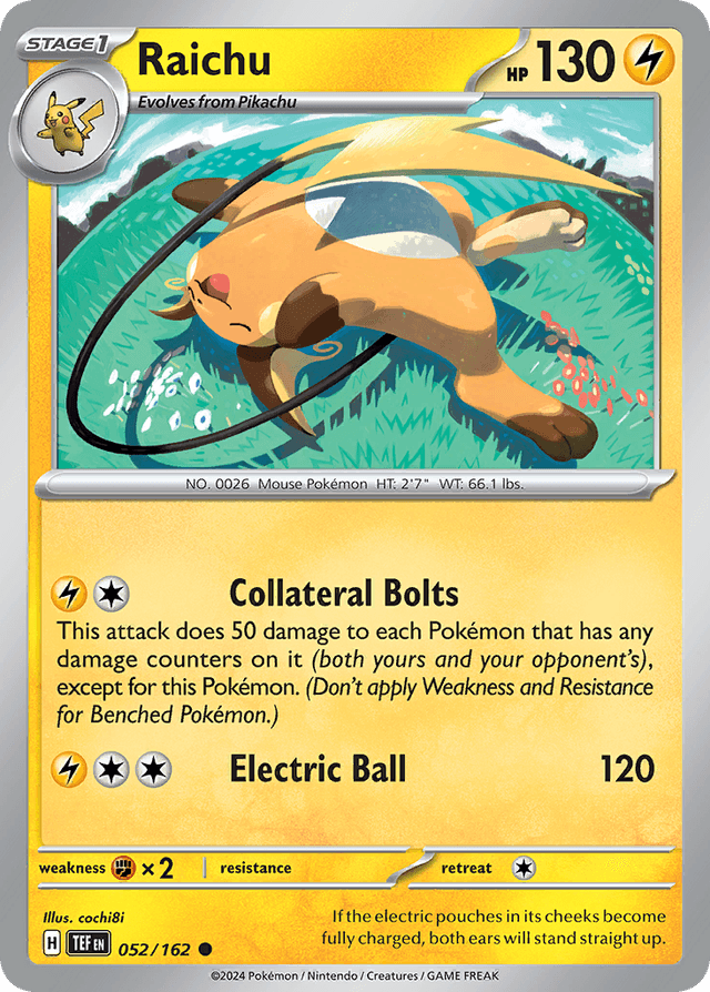Raichu — Temporal Forces #52