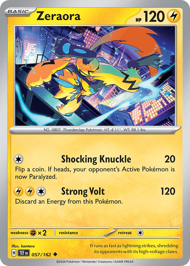 Zeraora — Temporal Forces #57