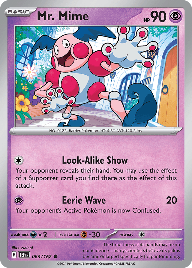 Mr. Mime — Temporal Forces #63
