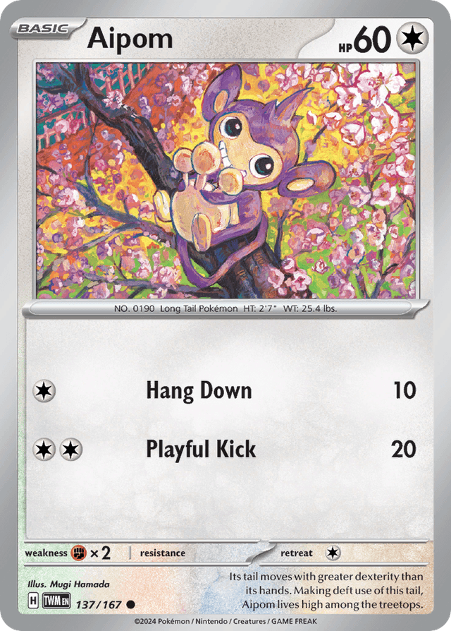 Aipom — Twilight Masquerade #137