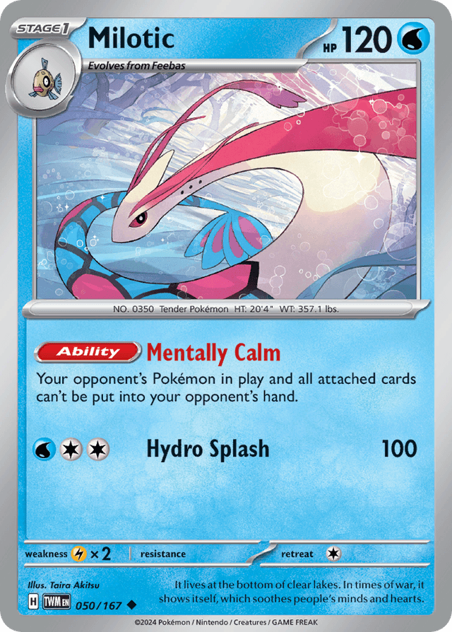 Milotic — Twilight Masquerade #50