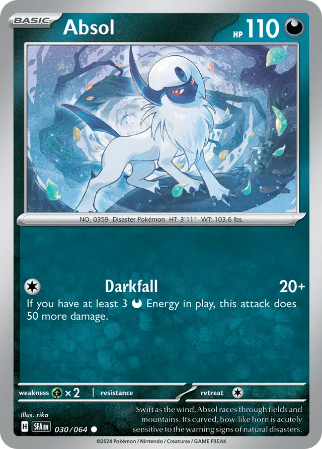 Absol — Shrouded Fable #30