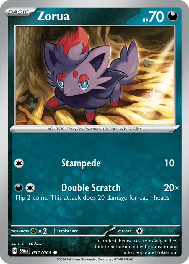 Zorua — Shrouded Fable #31