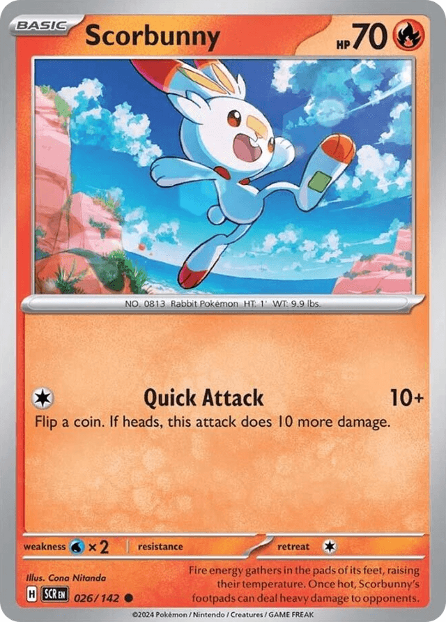 Scorbunny — Stellar Crown #26