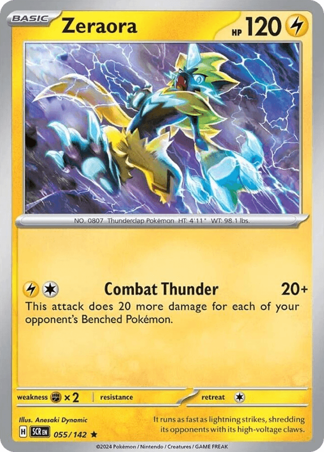 Zeraora — Stellar Crown #55