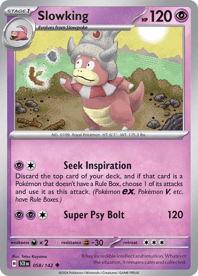 Slowking — Stellar Crown #58
