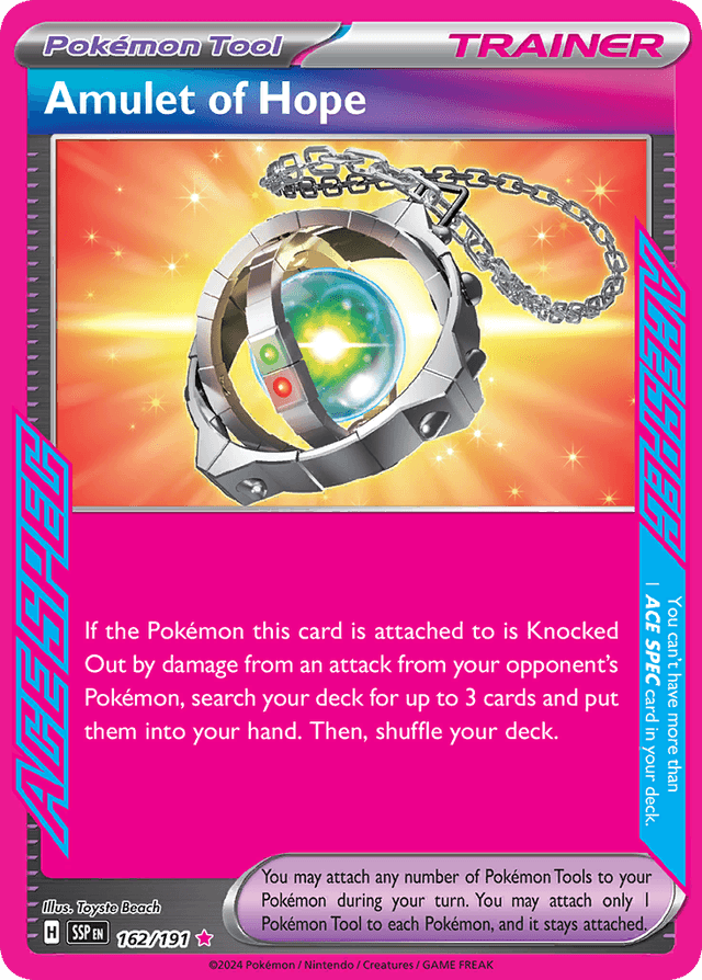 Amulet of Hope — Surging Sparks #162