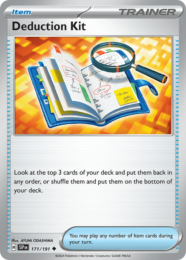 Deduction Kit — Surging Sparks #171