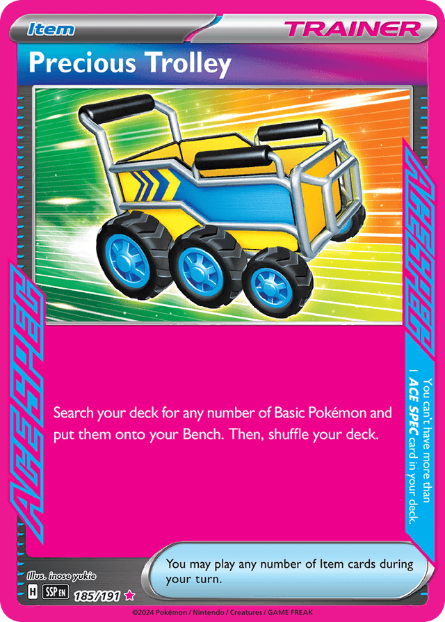 Precious Trolley — Surging Sparks #185