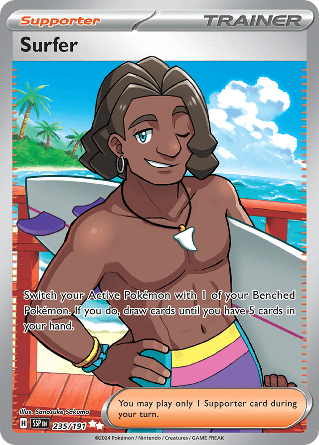 Surfer — Surging Sparks #235