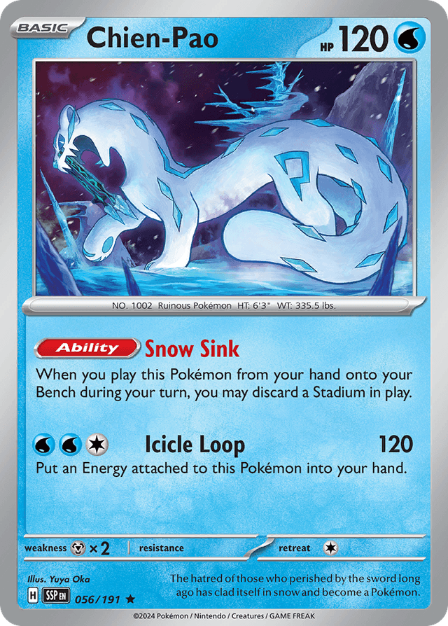 Chien-Pao — Surging Sparks #56