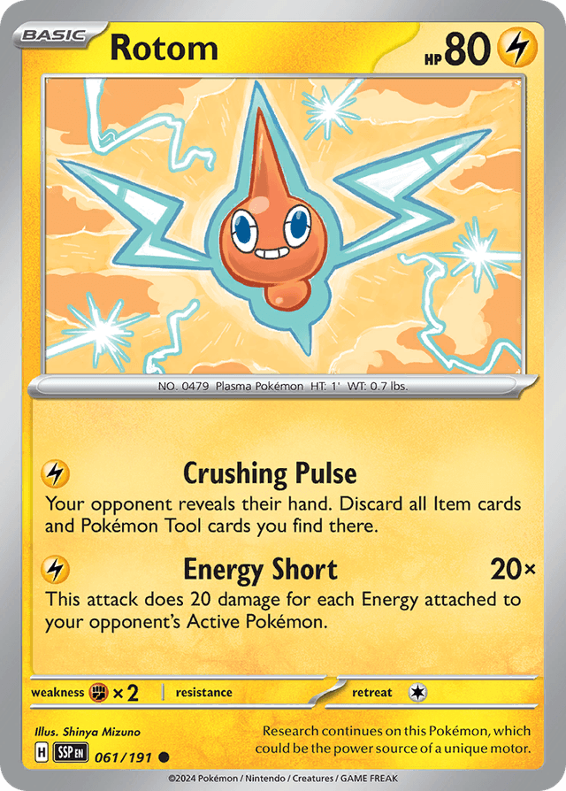 Rotom — Surging Sparks #61