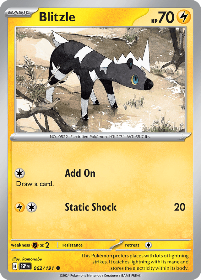 Blitzle — Surging Sparks #62