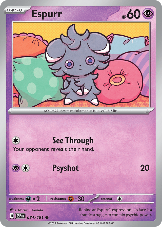 Espurr — Surging Sparks #84