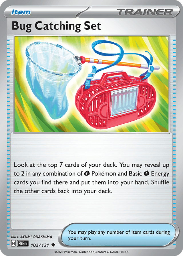 Bug Catching Set — Prismatic Evolutions #102