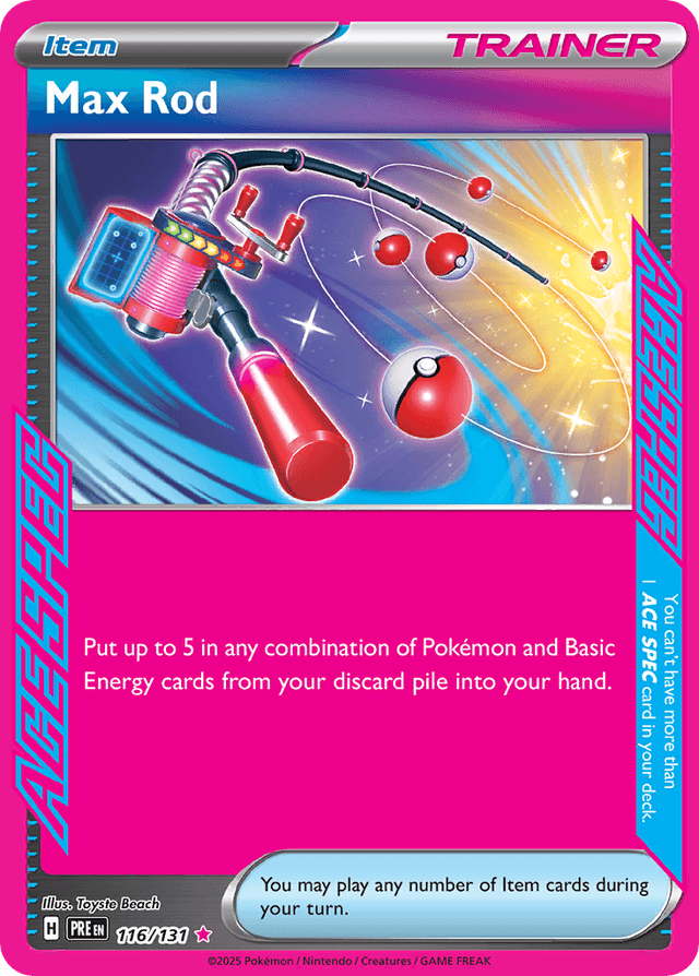 Max Rod — Prismatic Evolutions #116
