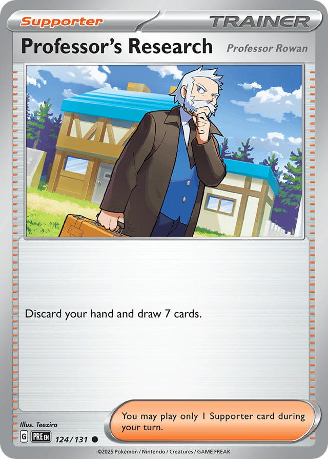 Professor's Research — Prismatic Evolutions #124