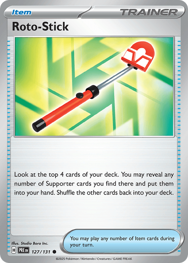 Roto-Stick — Prismatic Evolutions #127