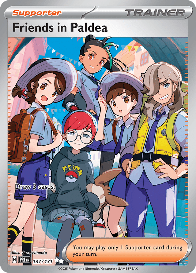 Friends in Paldea — Prismatic Evolutions #137
