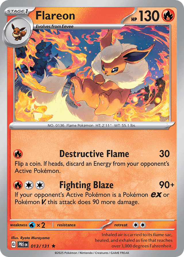 Flareon — Prismatic Evolutions #13
