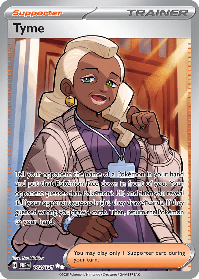 Tyme — Prismatic Evolutions #143