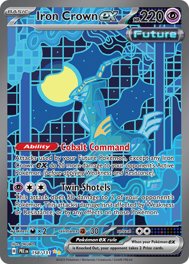 Iron Crown ex — Prismatic Evolutions #158