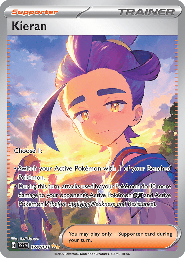 Kieran — Prismatic Evolutions #174